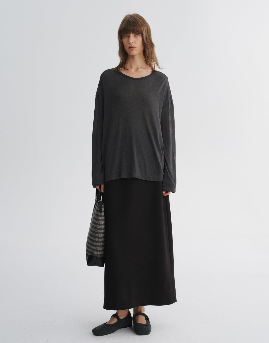 Back Tie Long Sleeve Tee