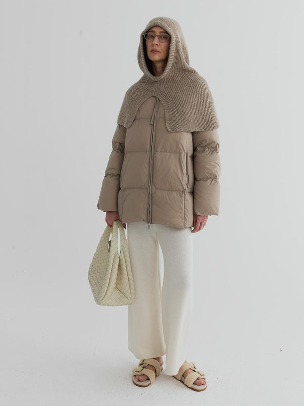 Cloudline Collarless Down Jacket