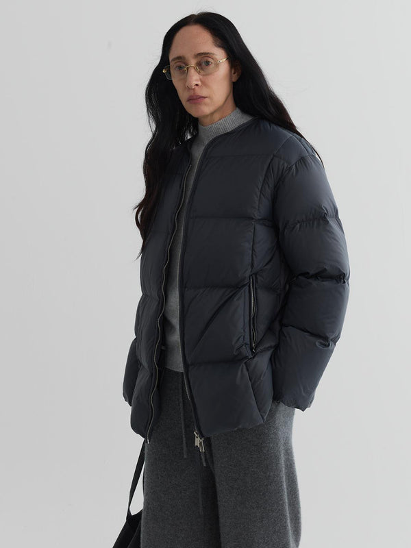 Cloudline Collarless Down Jacket