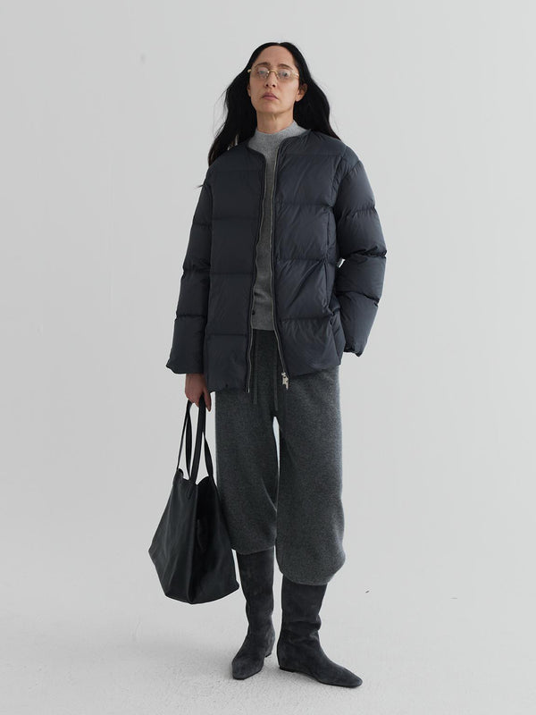 Cloudline Collarless Down Jacket