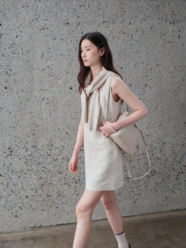 Flux Linen Dress