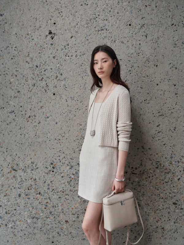 Flux Linen Dress