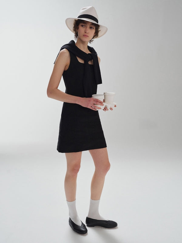 Flux Linen Dress