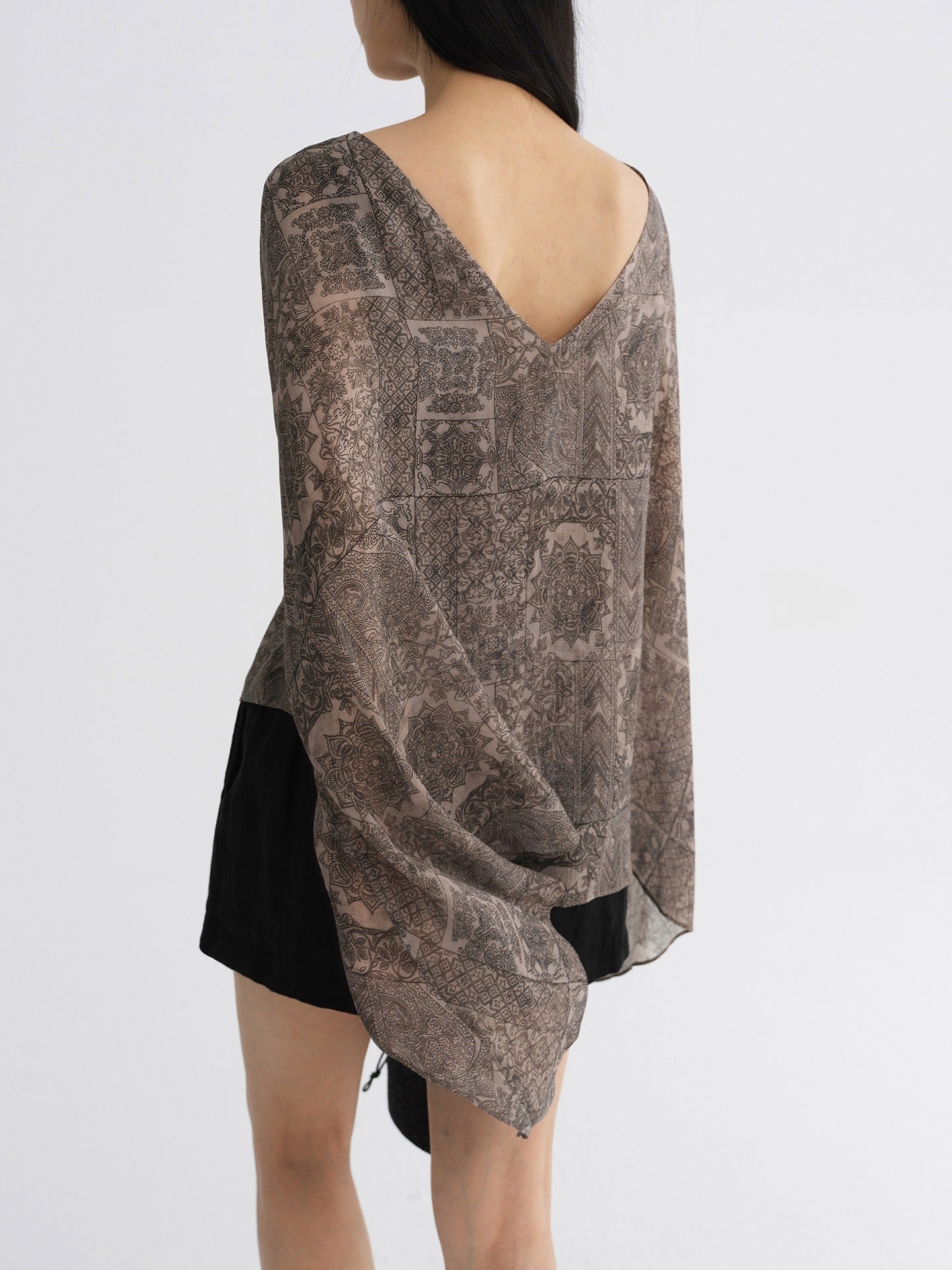Mosaic Veil Top