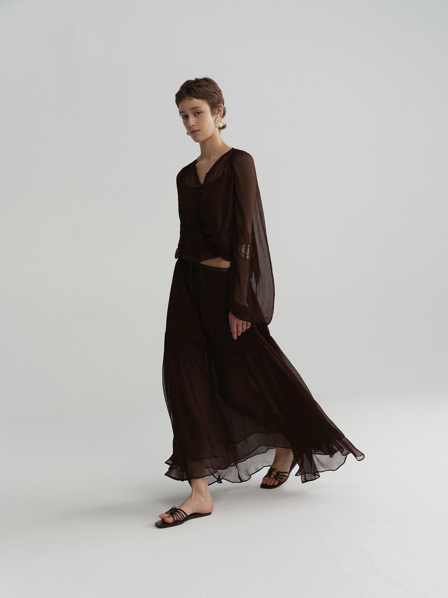 Nocturne Veil Top
