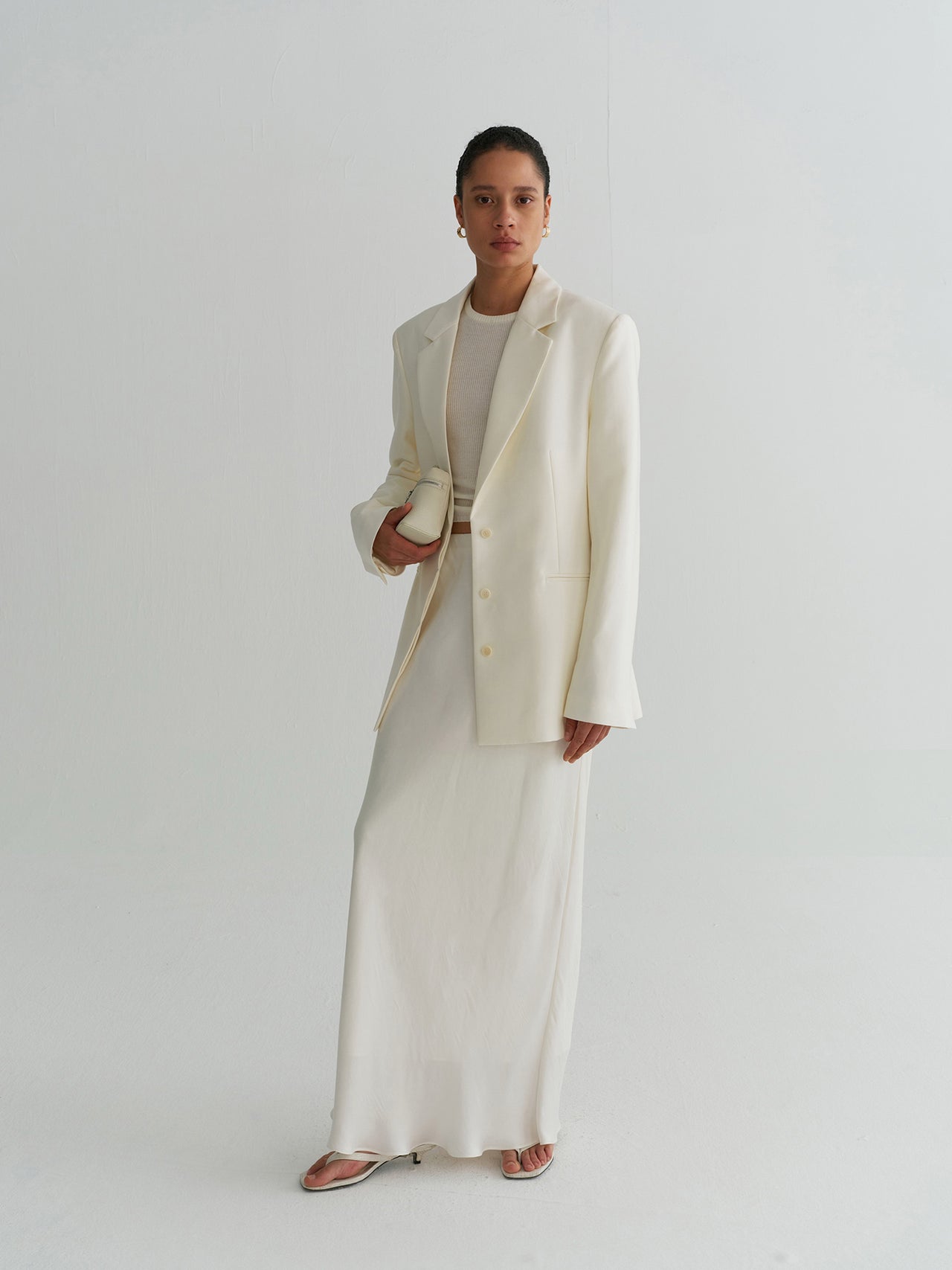 Aster Silk Skirt