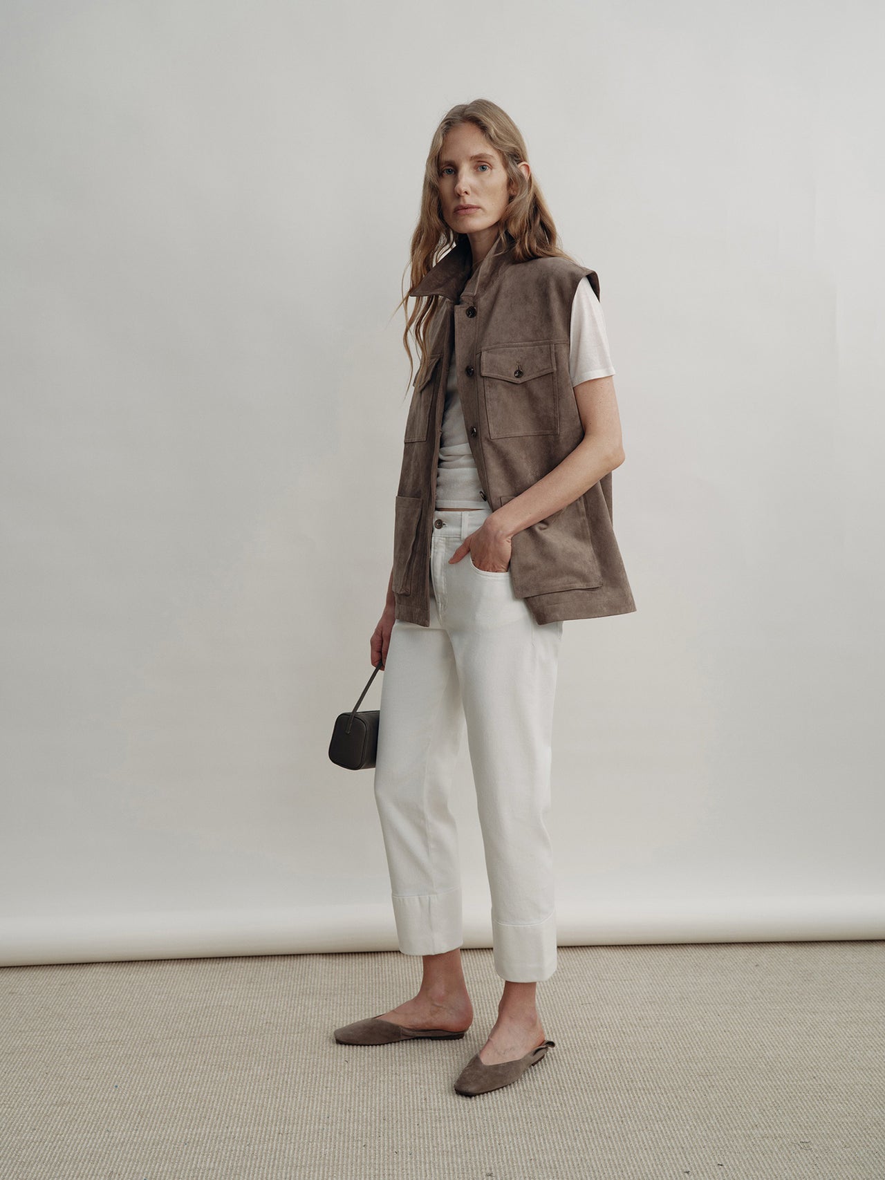 Vale Suede Vest