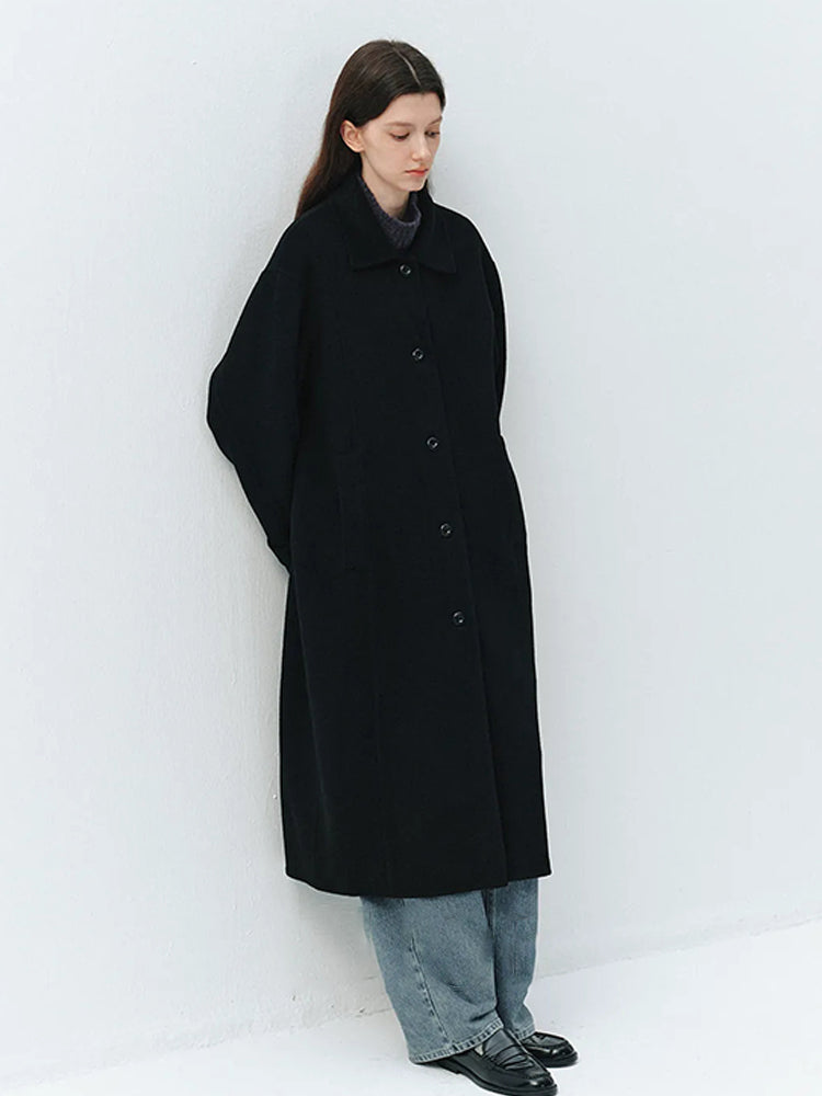 Sombre Wool Coat