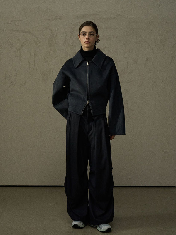 Motion Double-Faced Wool Jacket