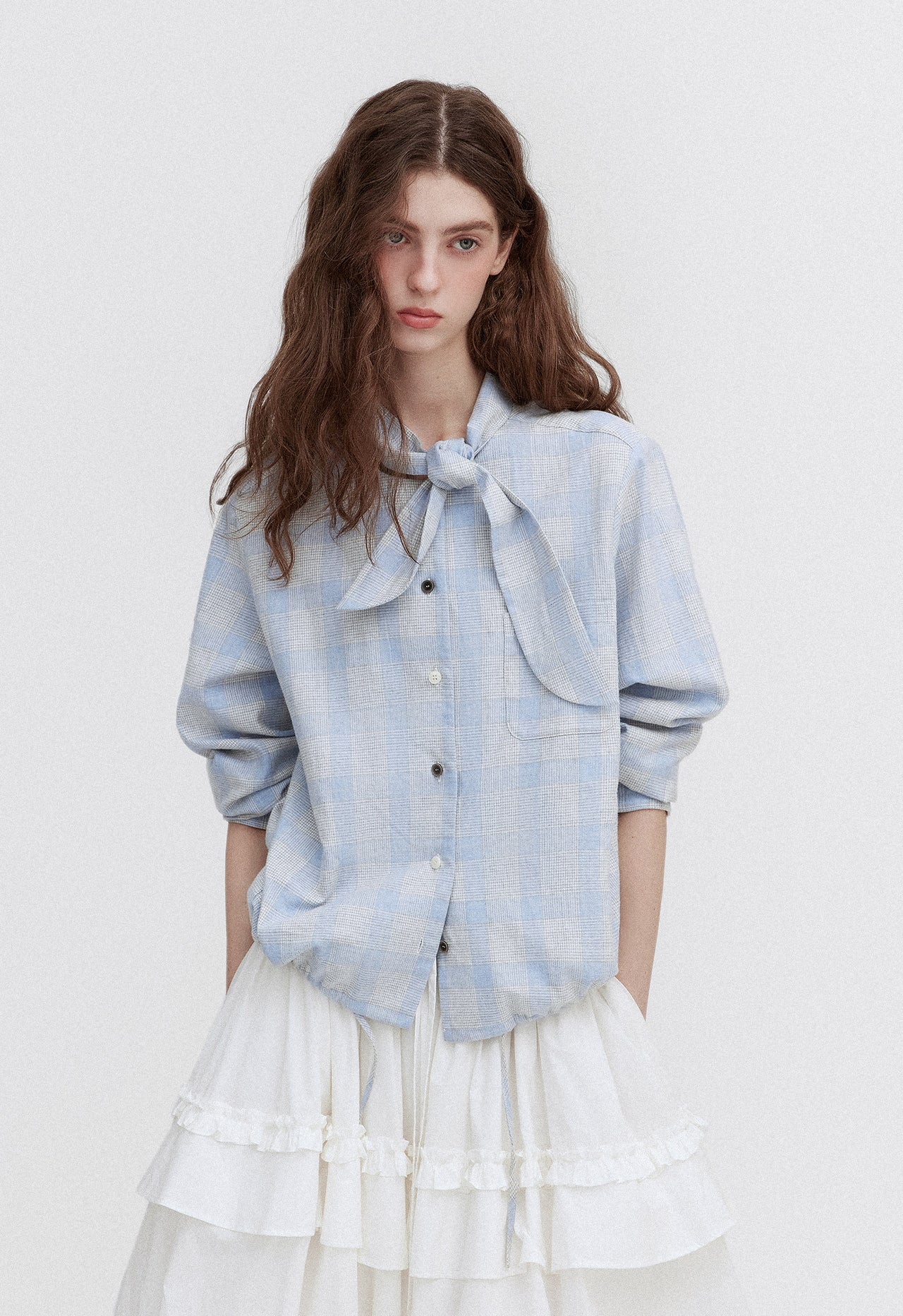Luna Tie Blouse