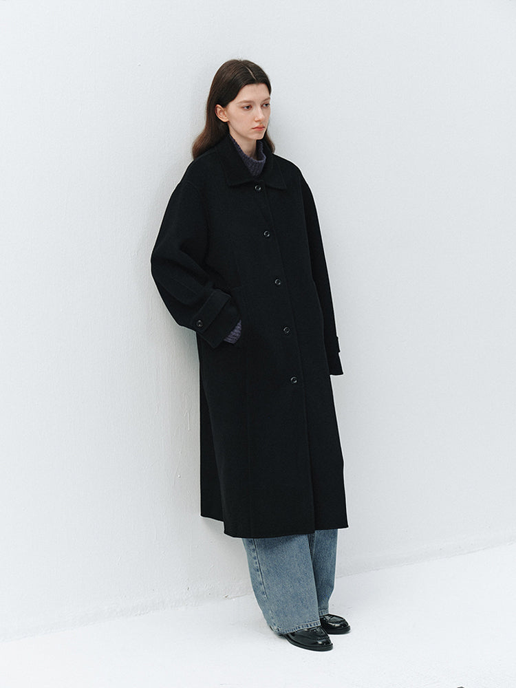 Sombre Wool Coat