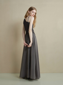 Asymmetric Ruched Panel Dress