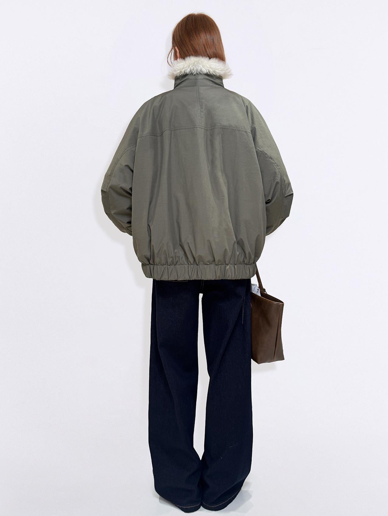 Nomad Fur-Collar Down Utility Jacket