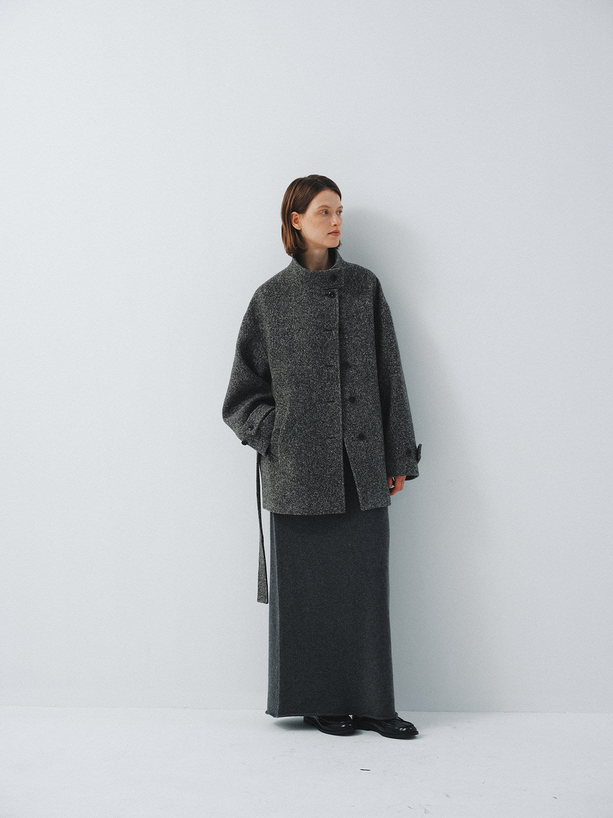 Veyra Belted Wool Coat