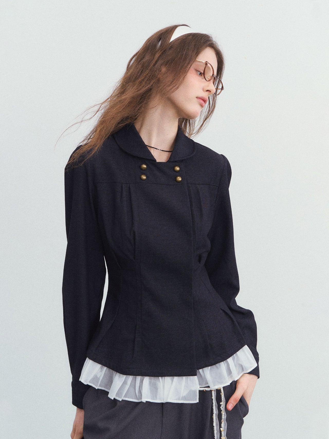 Nocturne Pleat Shirt