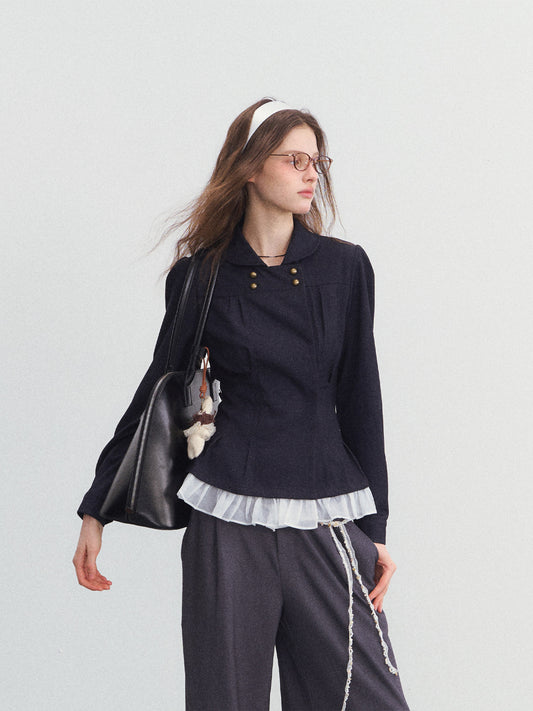Nocturne Pleat Shirt