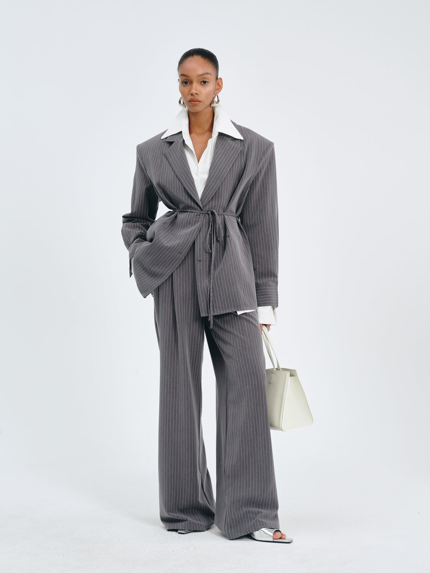 Cipher Pinstripe Trousers