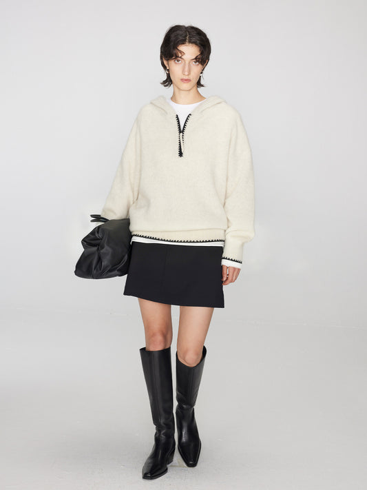 Fjord Yak Half-Zip Hoodie