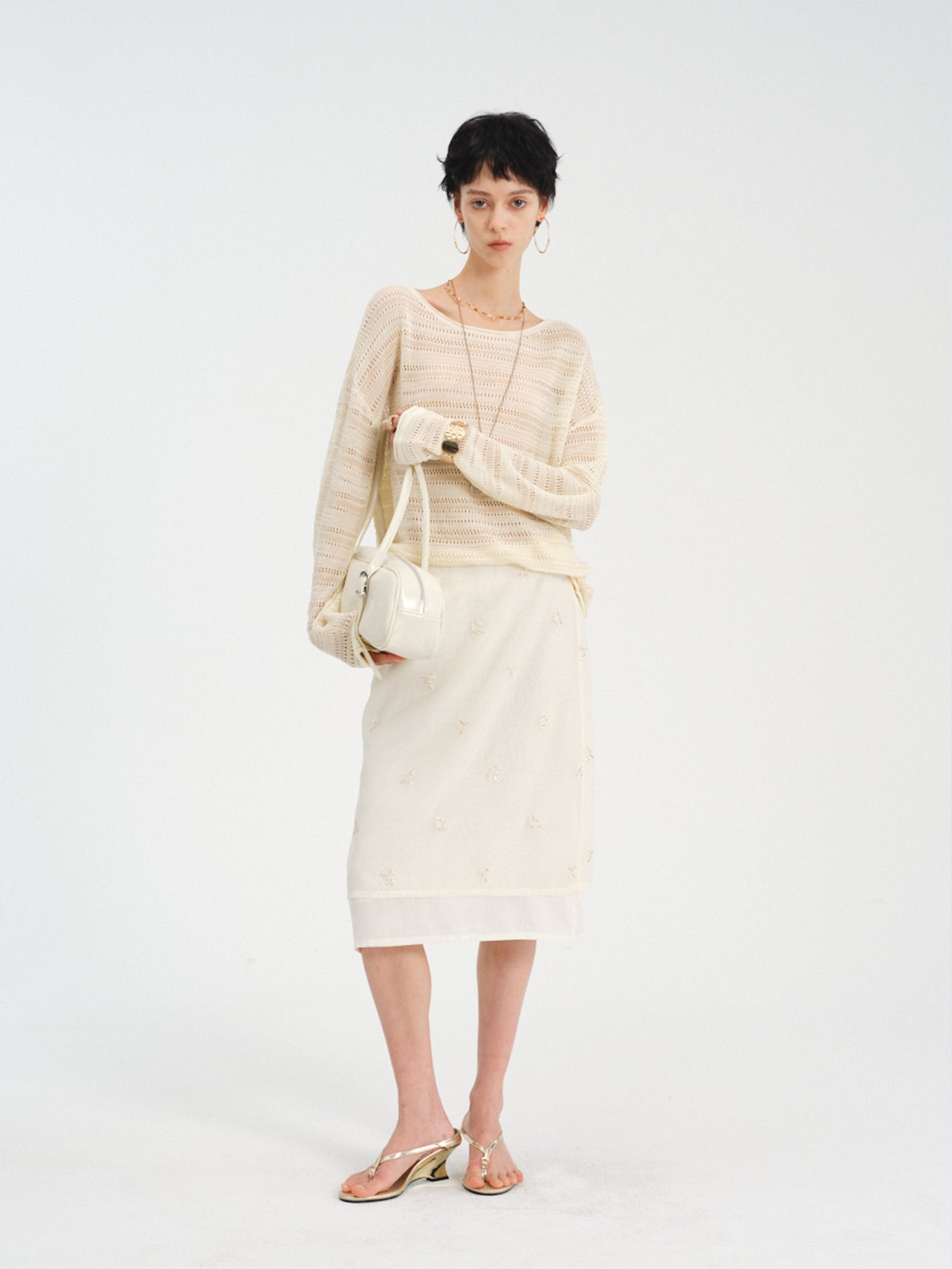 Serene Silk Skirt