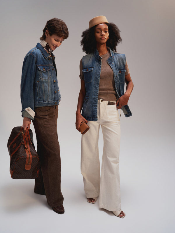 Chalk Straight Jeans