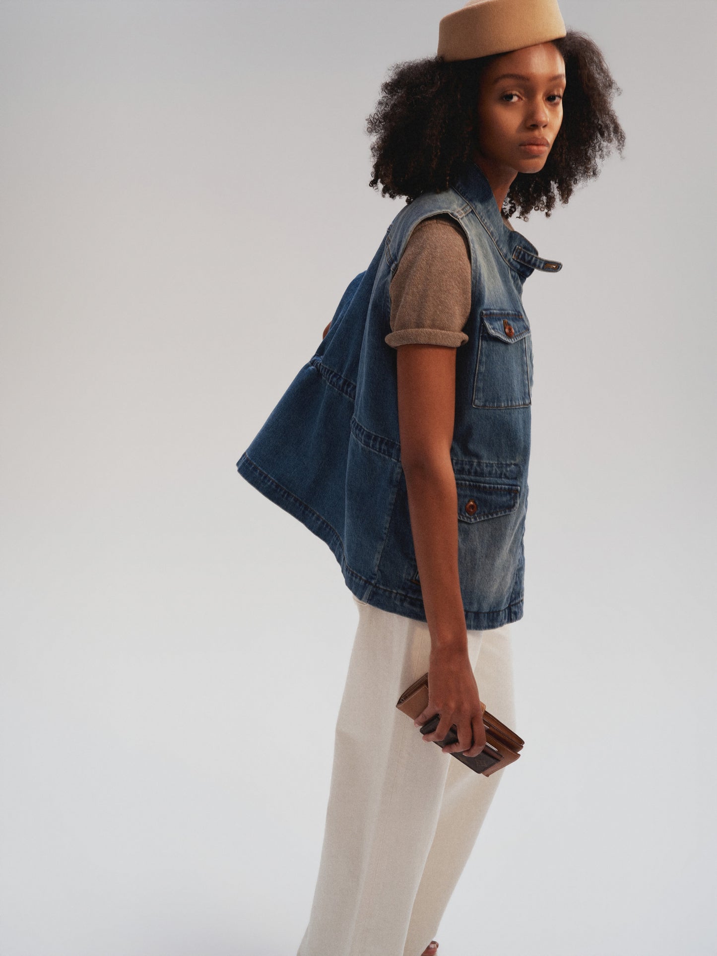 Chalk Straight Jeans