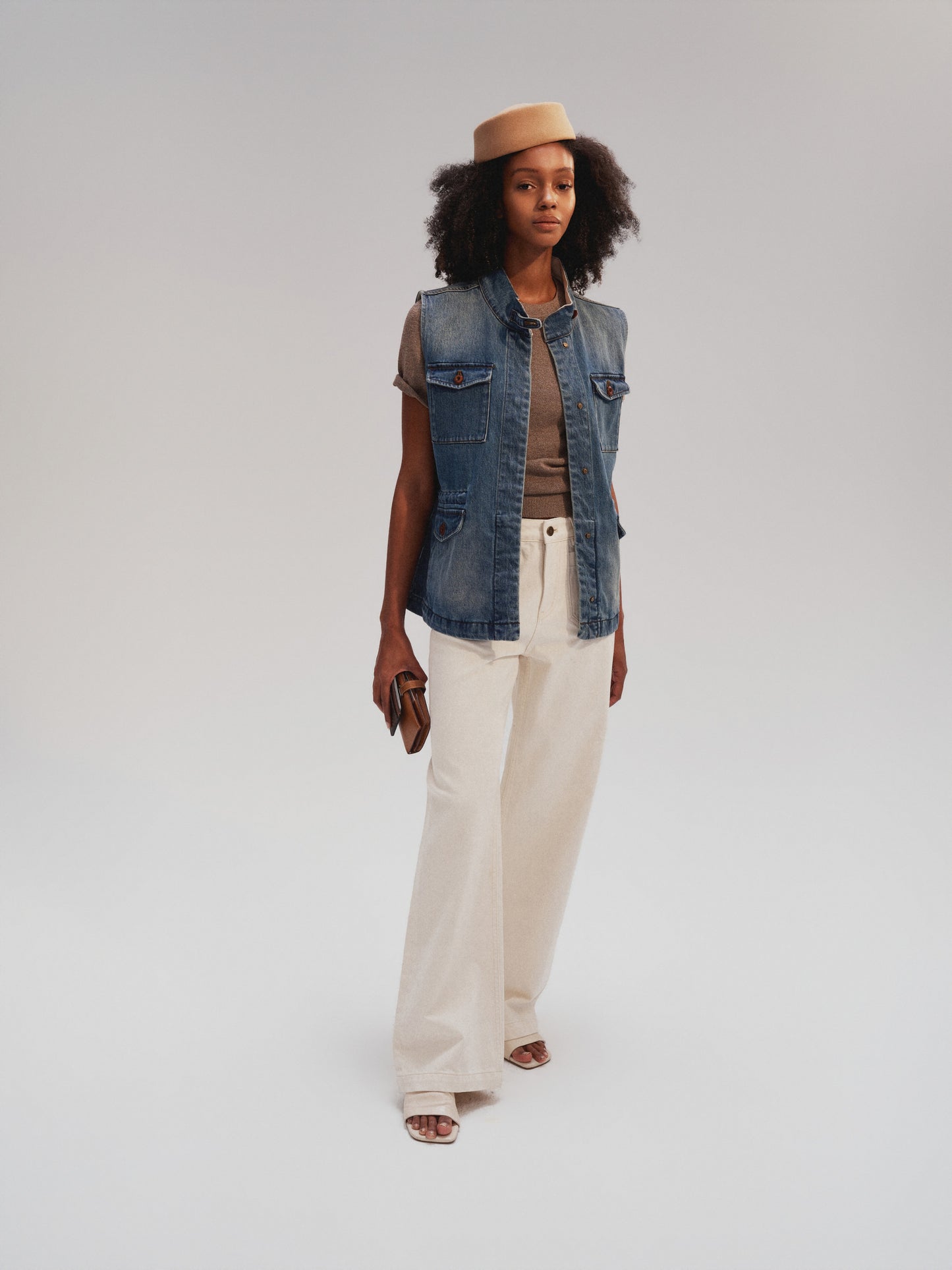 Chalk Straight Jeans