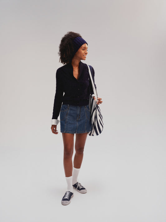Ink Cuff Cardigan