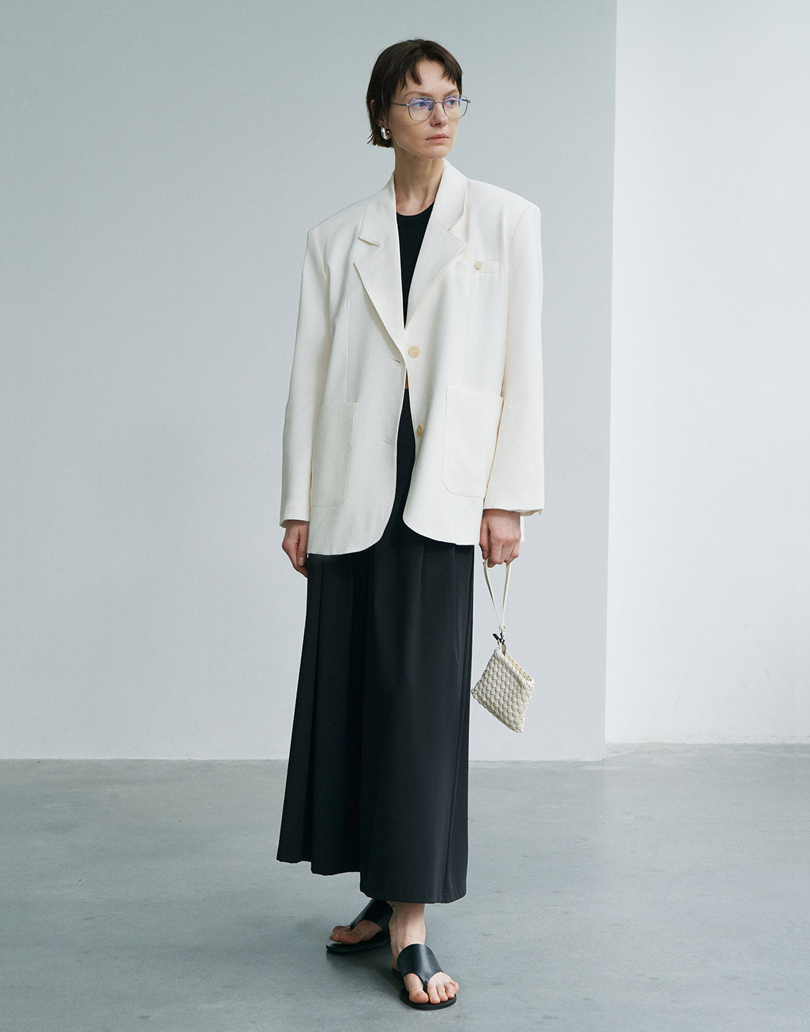 Tencel-Lino Blazer Oversize