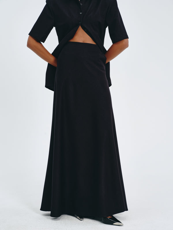 Nocturne Suiting Skirt