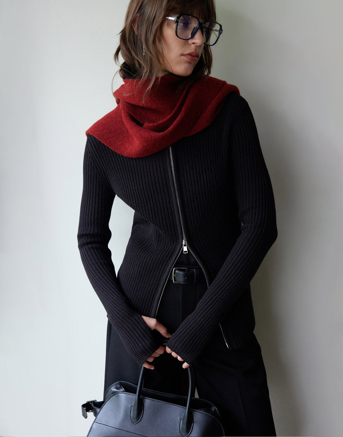 Écharpe en laine de luxe