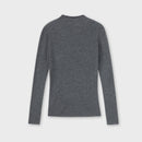 High Collar Merino Wool Top