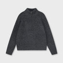 Half-zip Stand Collar Sweater