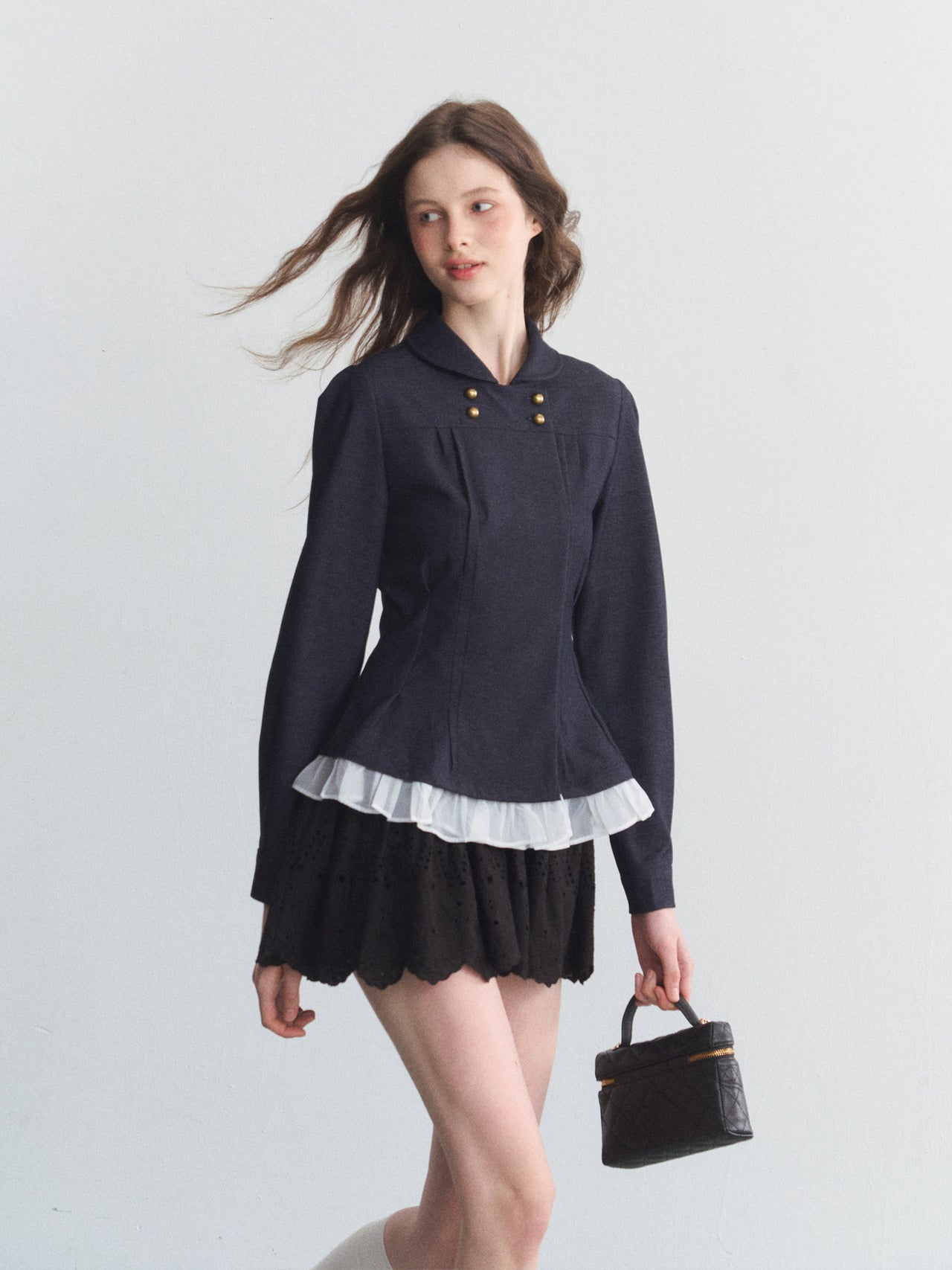 Nocturne Pleat Shirt