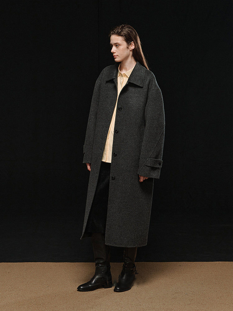Sombre Wool Coat