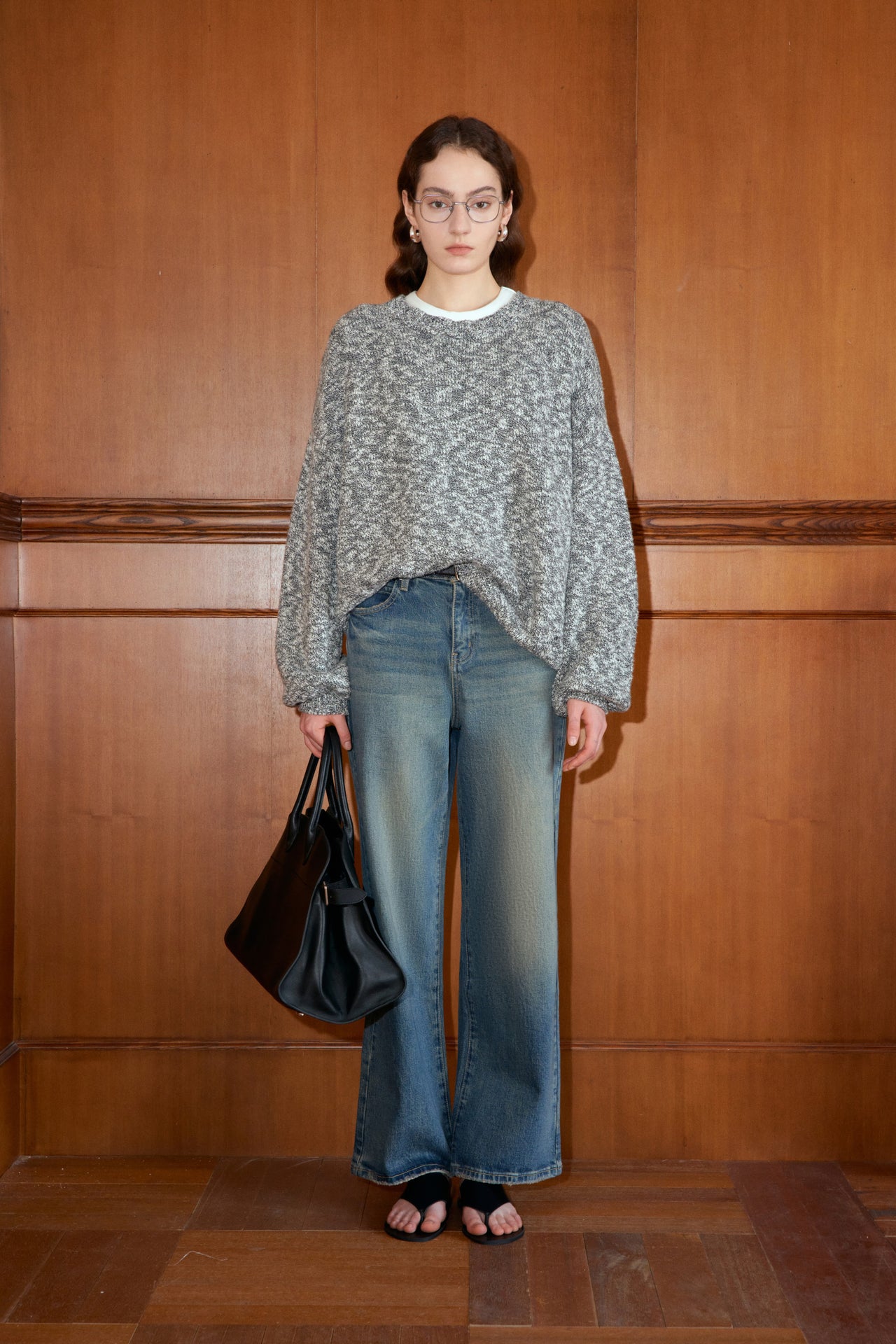 Wide-Leg Vintage Jeans