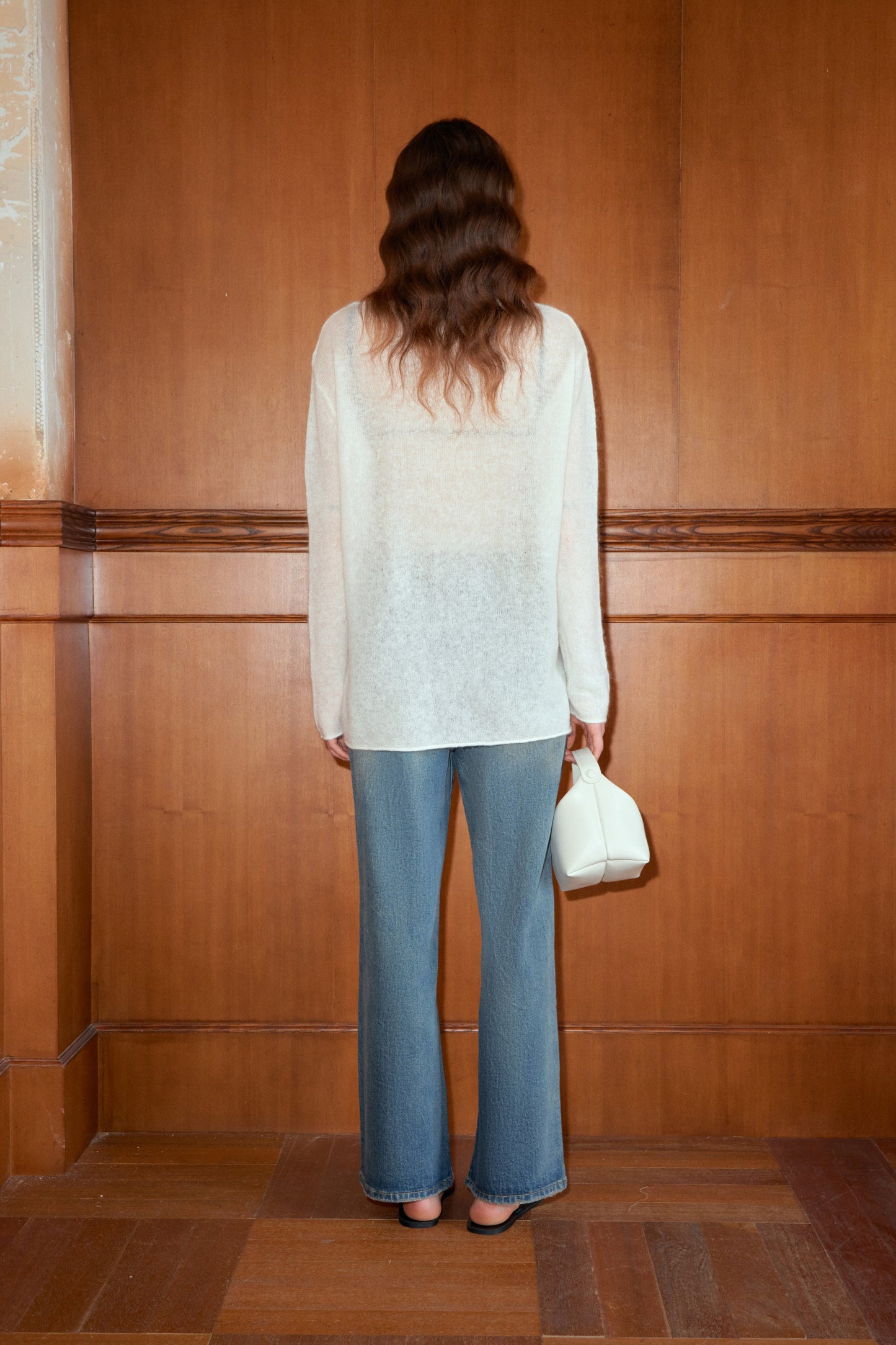 Sheer Mohair Strickpullover