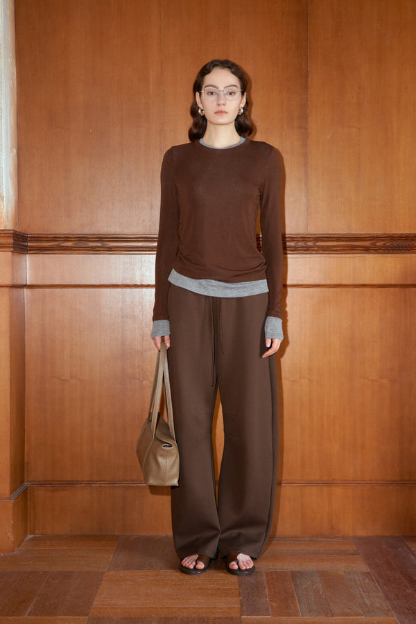 Relaxed Drawstring Trousers
