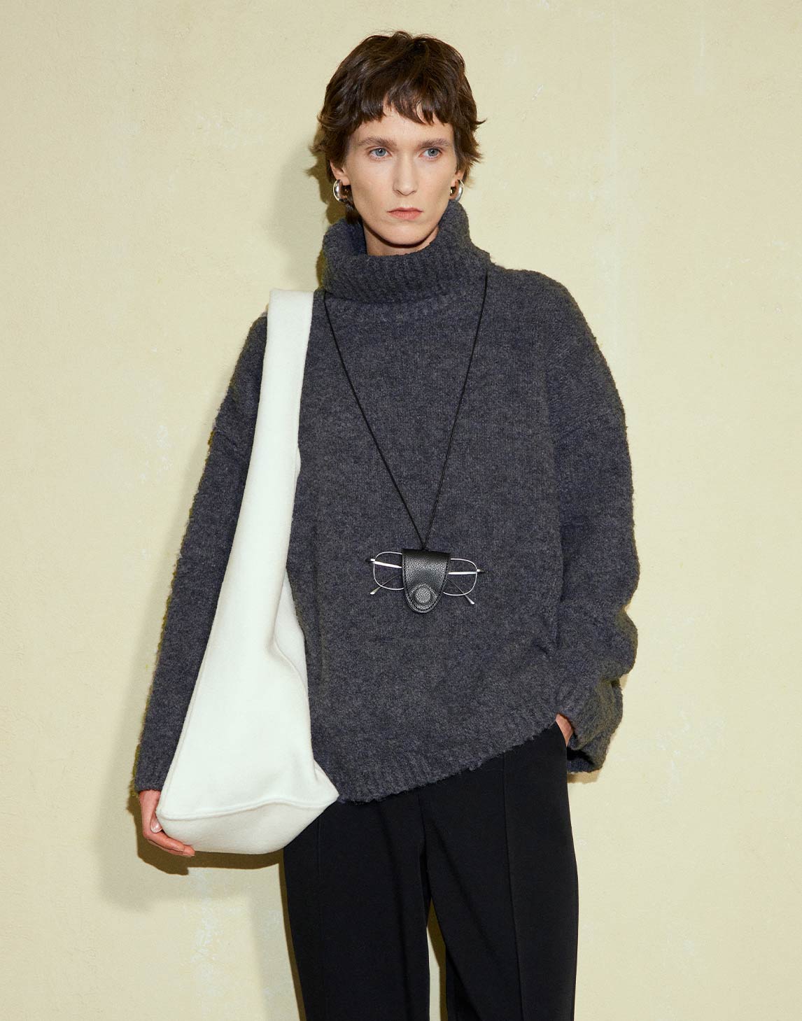Gemütlicher schicker Rollkragenpullover