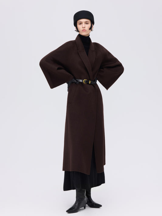 Wool–Alpaca Long Coat