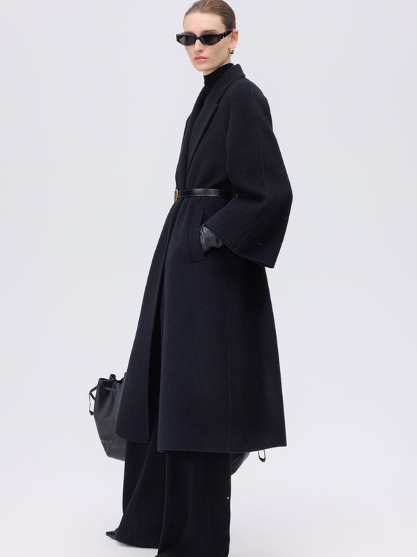 Wool–Alpaca Long Coat
