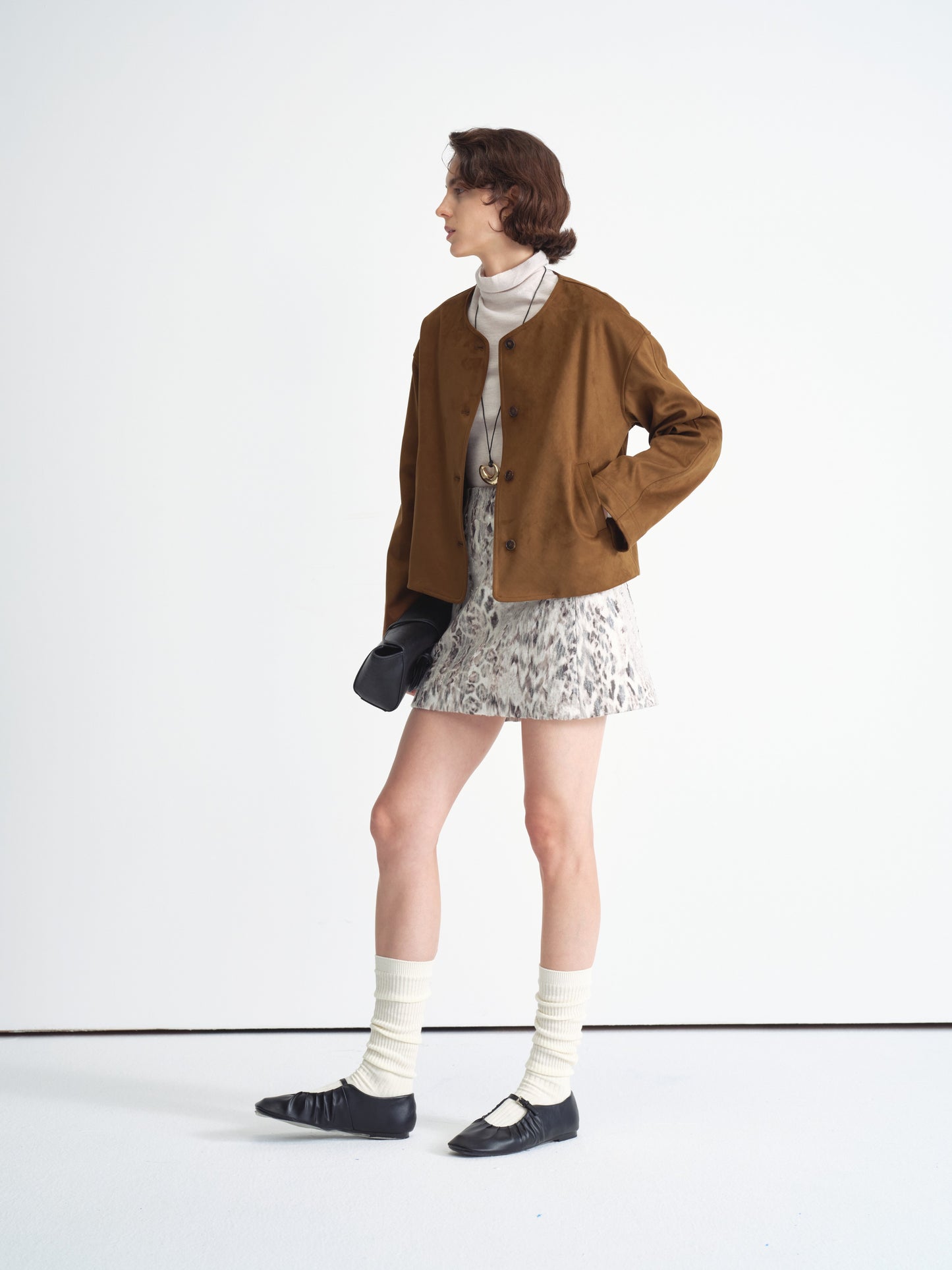Moro Suedette Jacket