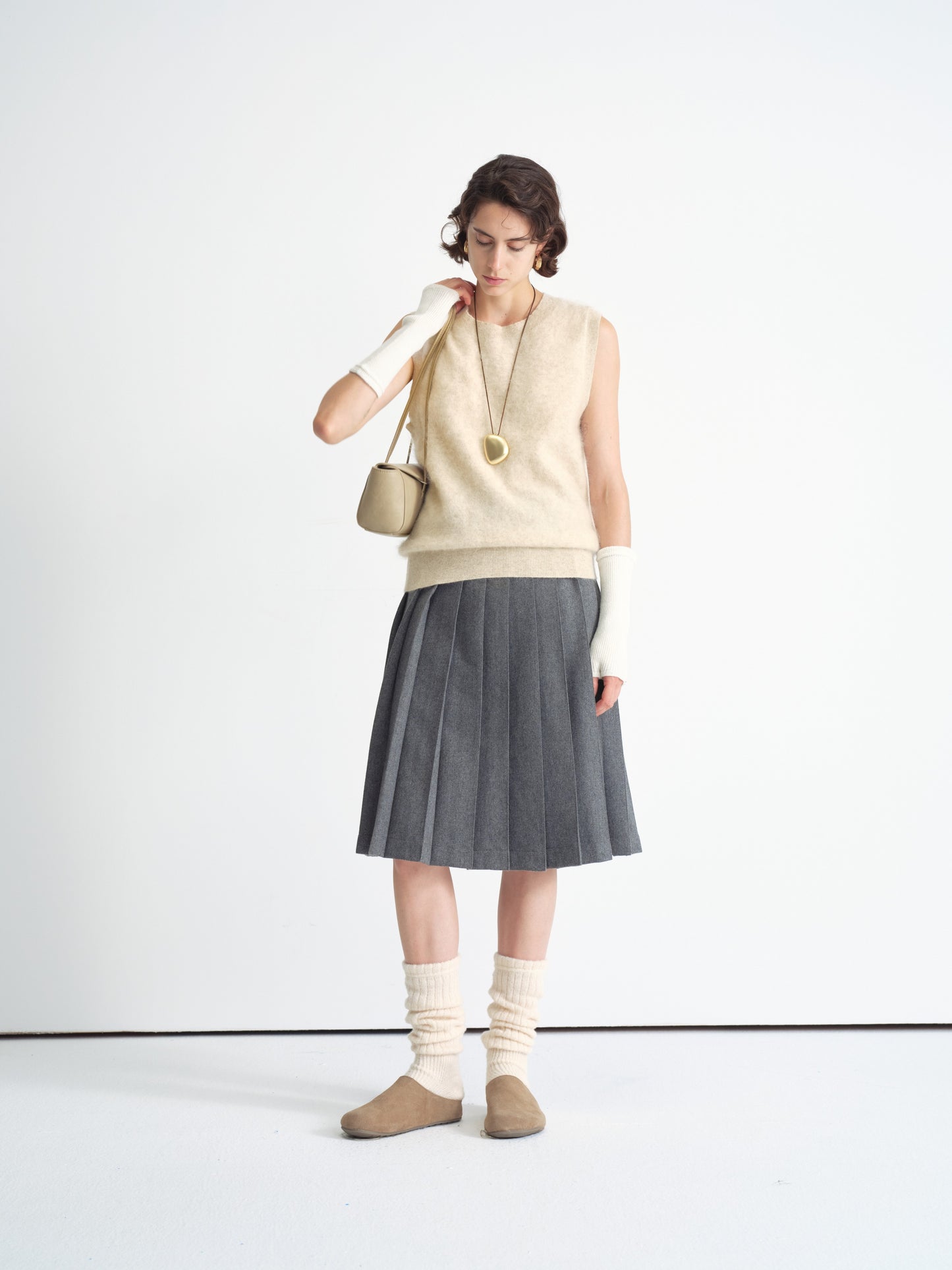 Talia Pleated Skirt