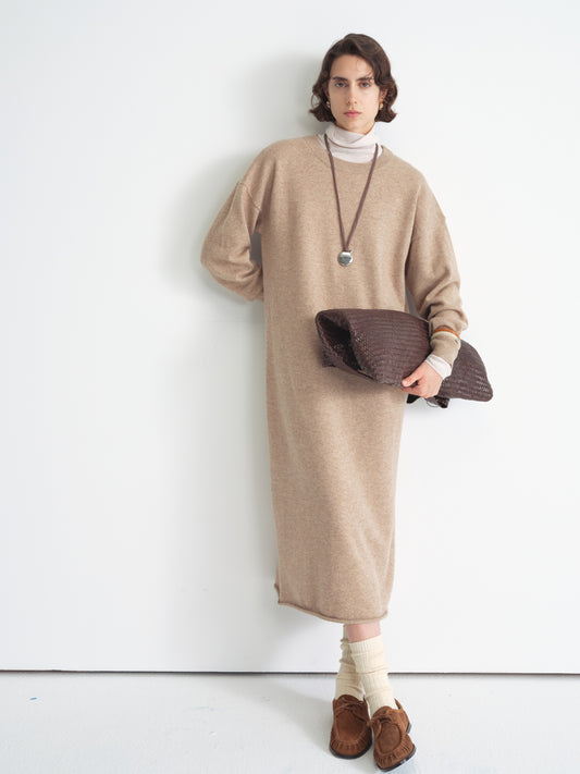 Knit Long-Sleeve Dress
