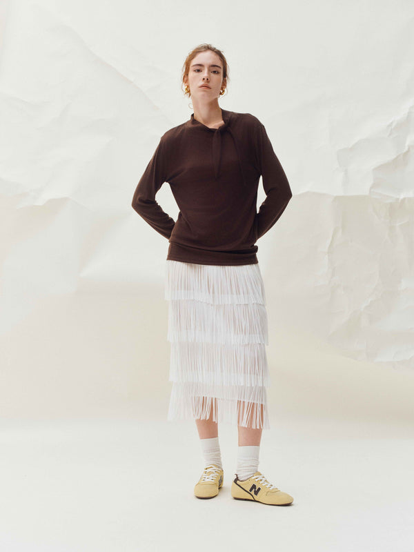 Evara Tie Neck Top