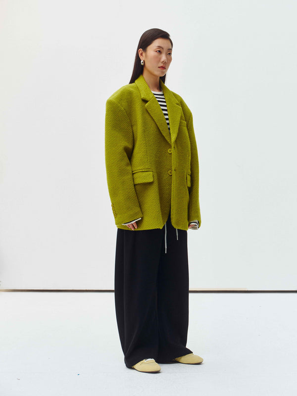 Varo Wool Textured Blazer