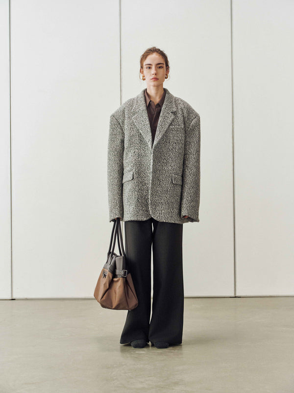 Varo Wool Textured Blazer