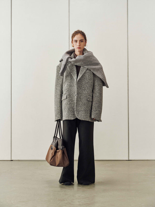 Varo Wool Textured Blazer