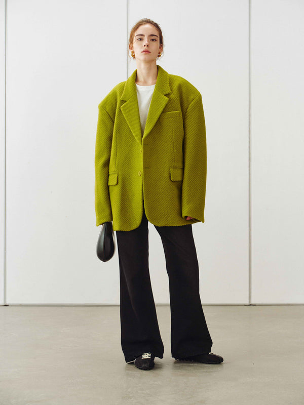 Varo Wool Textured Blazer