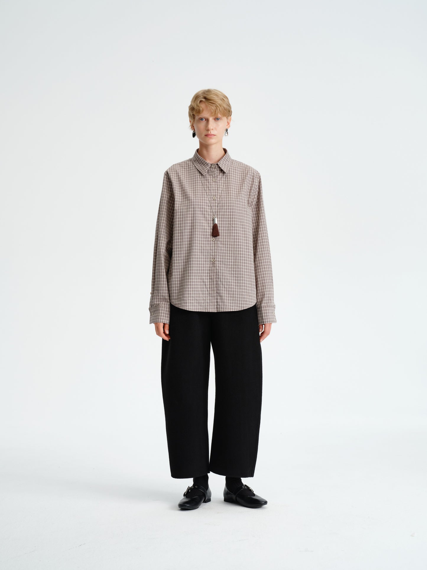 Checked Cotton Shirt