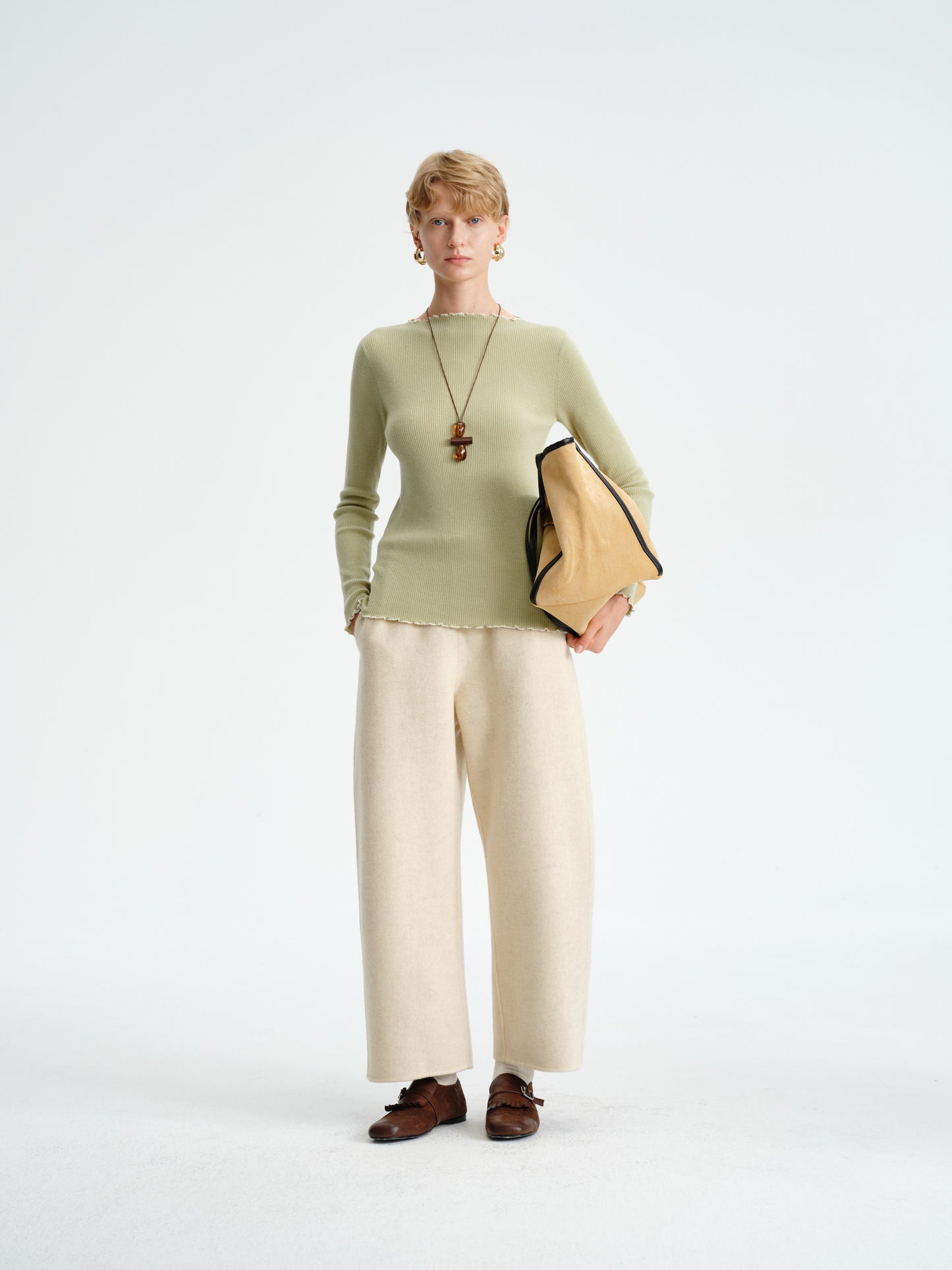 Banana Wool Trousers